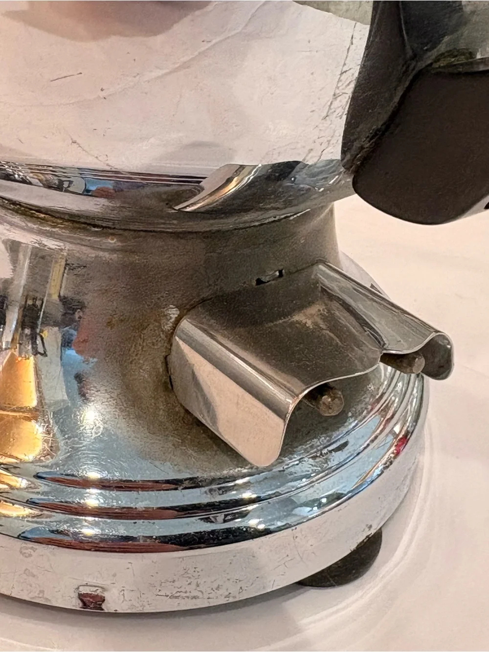 Vintage Farberware Electric Coffee Percolator Chrome Floral Etched Design